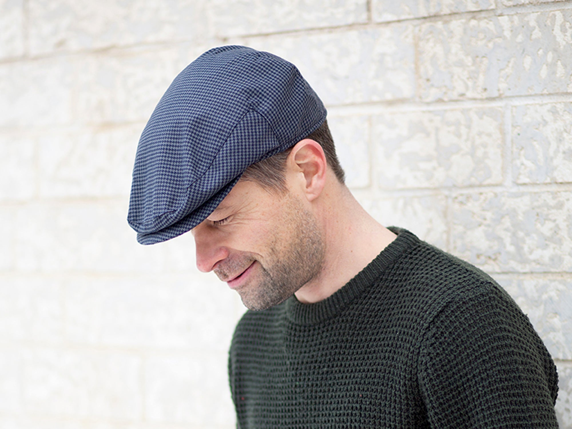 Fabric cap Bigalli Ivy style collection