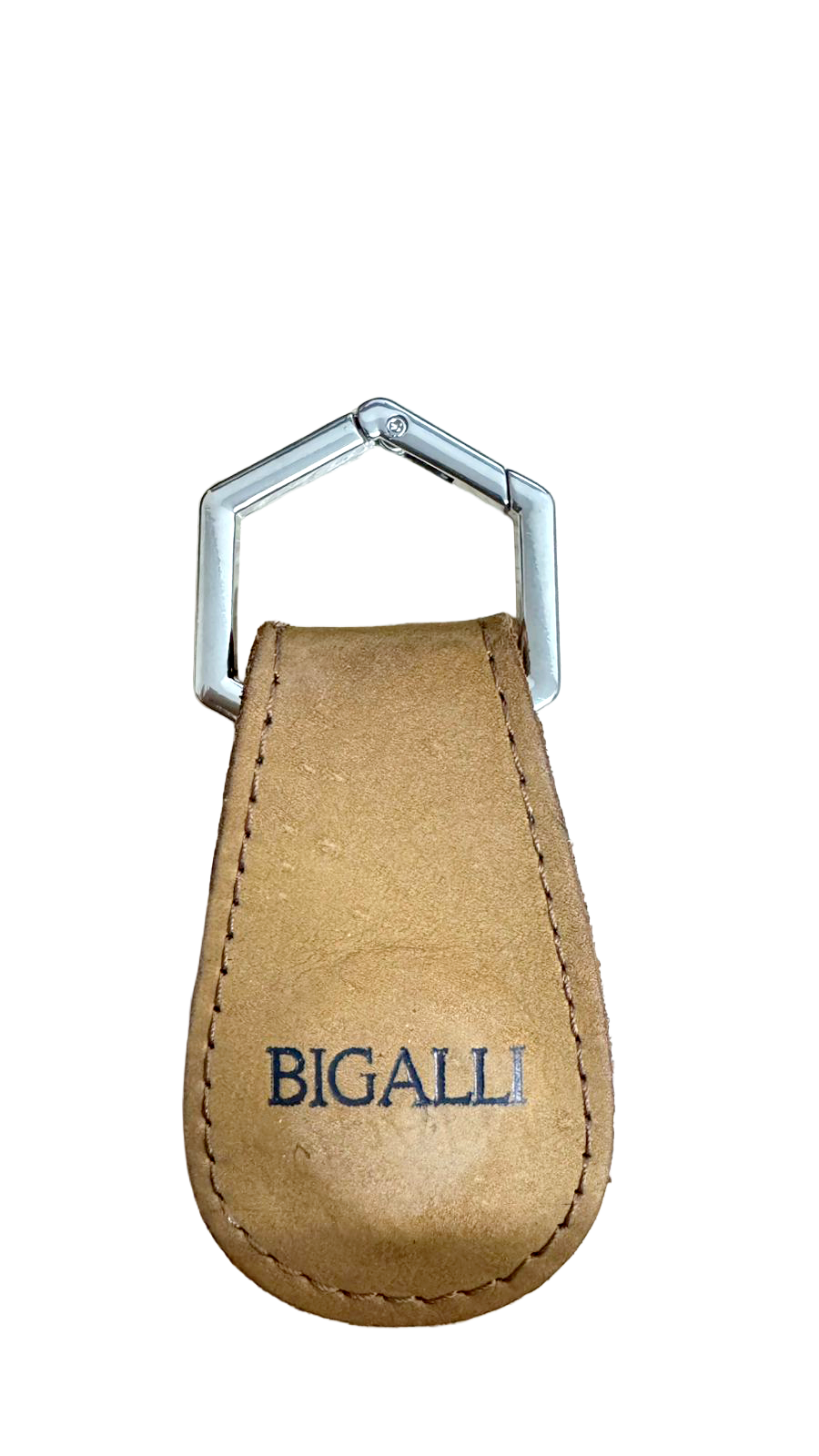 Hat Clip - Original Leather and Chromed Aluminum