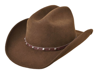 Wool Felt Hat Alamo Chocolate