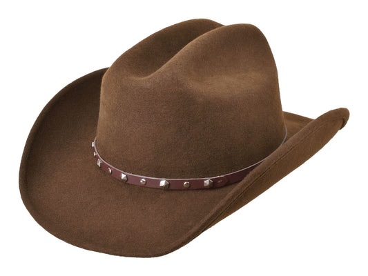 Wool Felt Hat Alamo Chocolate