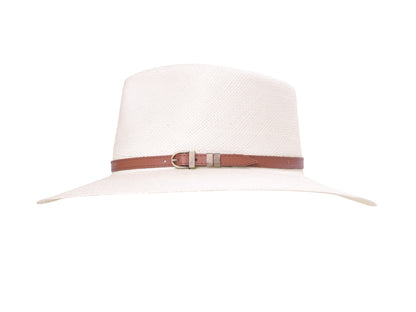 Panama Hat Australian Outdoor Bigalli macro shot of wide brim texture