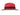 Bianca women's wool felt fedora in red, brim and crown detail