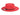 Bolero women's wool felt hat in red, front view