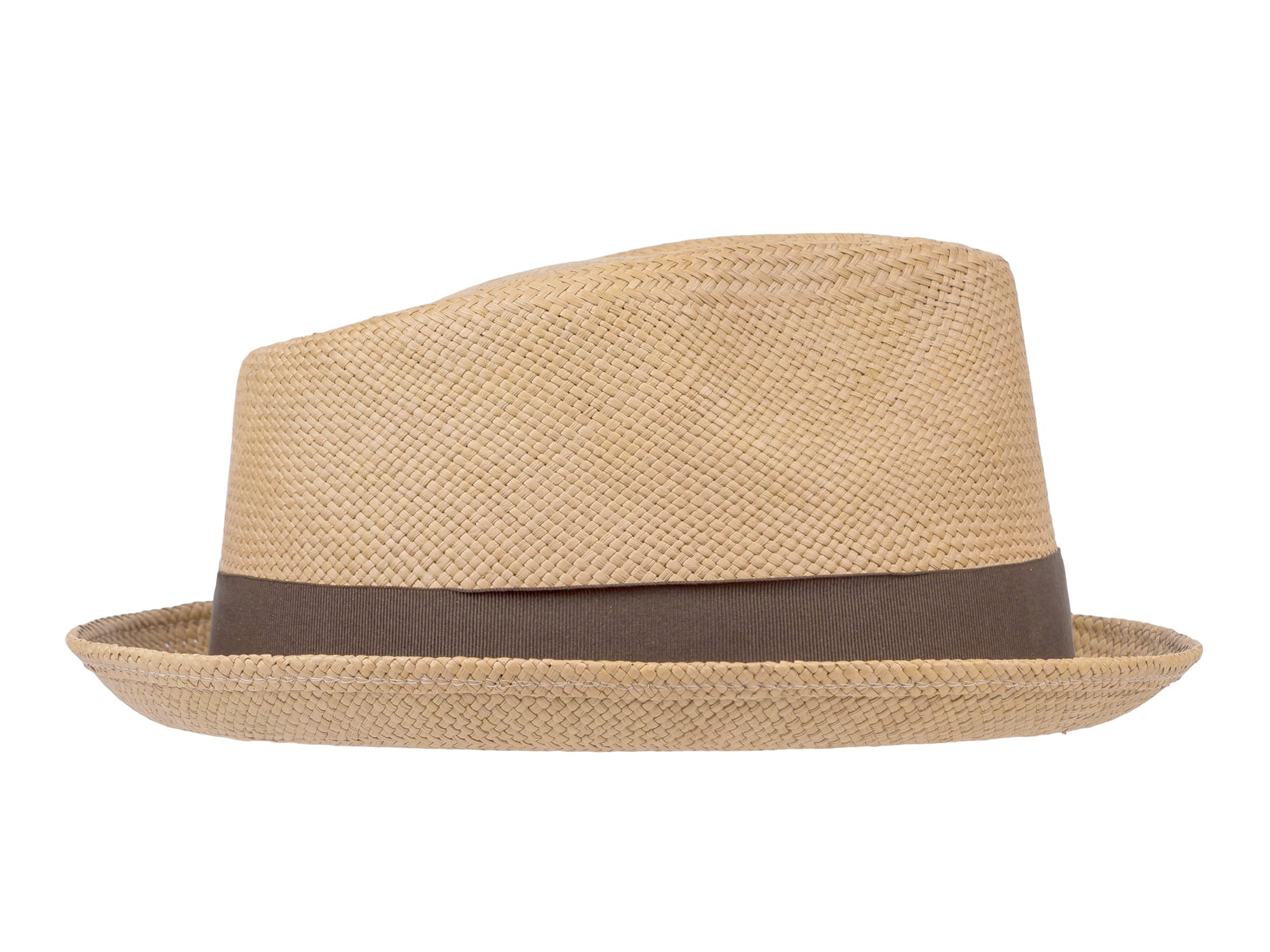 Boston Trilby Panama Hat | Grade 3 Handwoven | Bigalli Hats