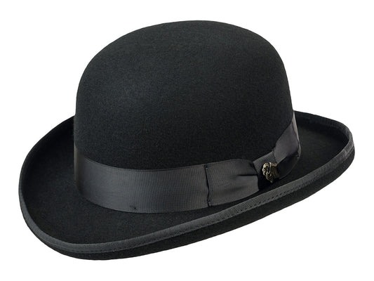 Bowler Fully Lined Wool Felt (41817638797550)