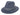 Charles men's wool felt fedora in dark grey, front view