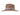 City Jungle women's wool felt wide-brim hat in tobacco, side view