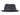 Diamond Stingy men's wool felt fedora in black, back view