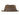 Diamond Stingy men's wool felt fedora in chocolate, back view