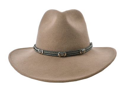 Outdoor Hat Merino Wool Felt Western Style Dryden cowboy hat