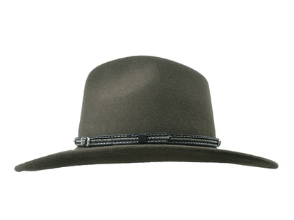 Outdoor Hat Merino Wool Felt Western Style water repellent