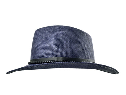Elegant Shade Panama Hat Bigalli edge finishing handmade detail