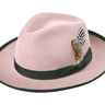 Classic Wool Felt Fedora Hat for Men Heritage elegant men’s style