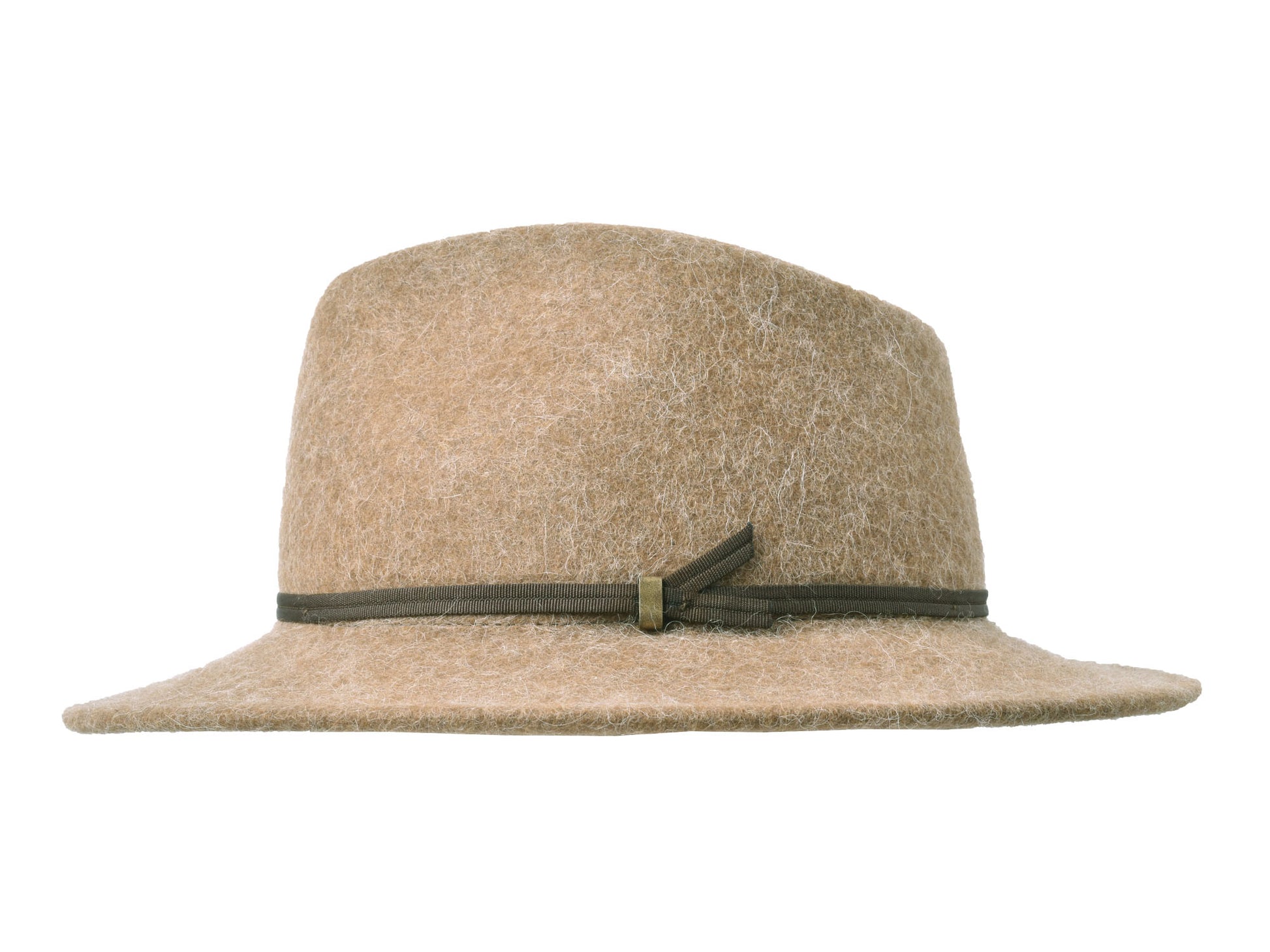 Alpaca & Wool Felt Blend Hat High Lands Tobacco