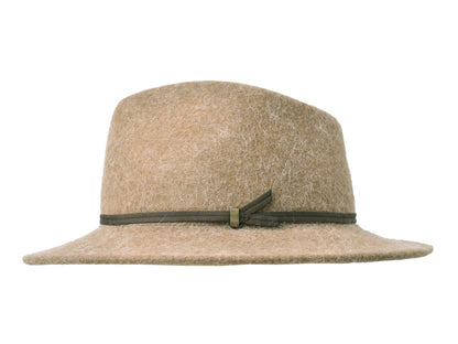 Alpaca & Wool Felt Blend Hat High Lands Tobacco