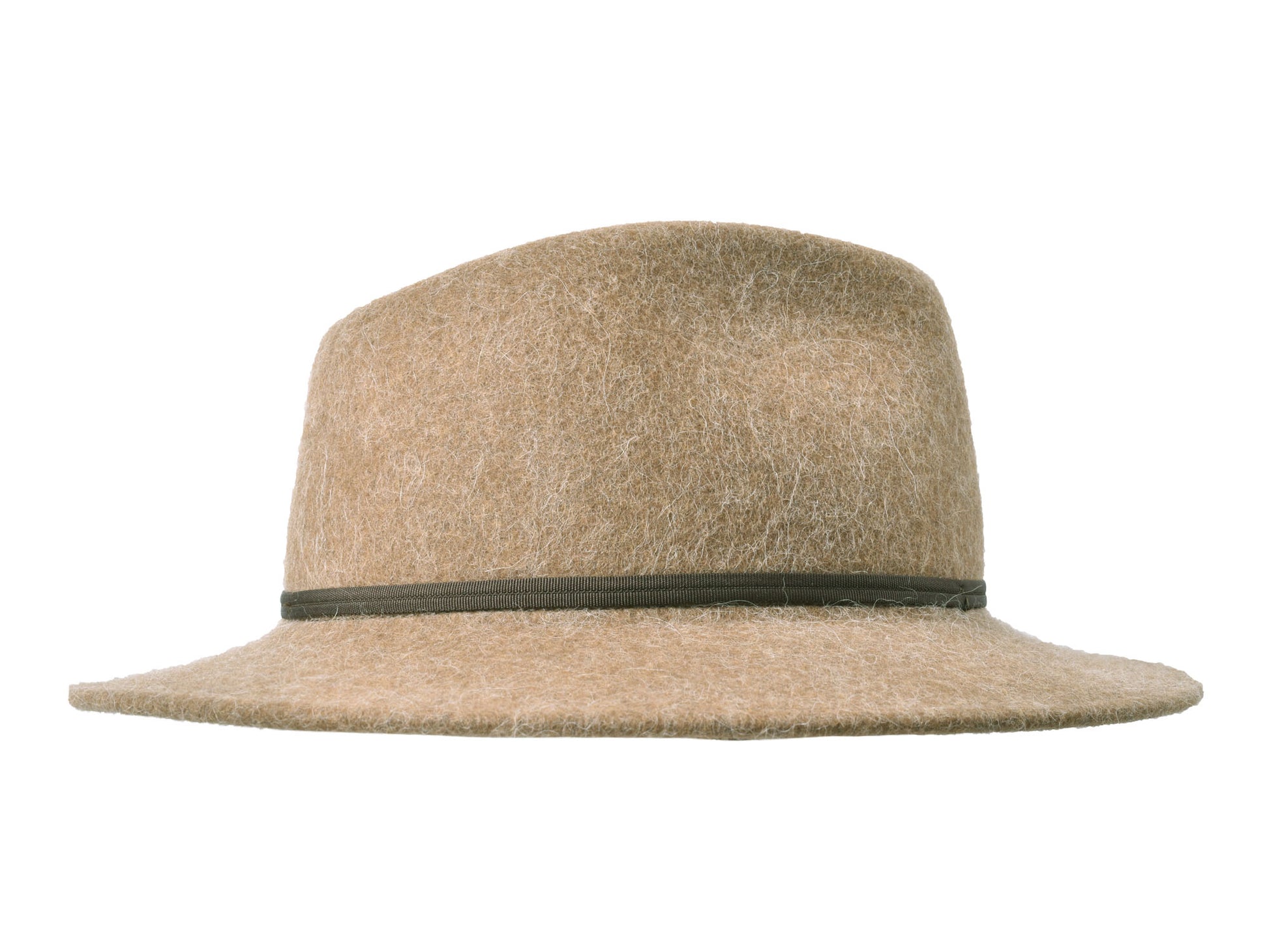Alpaca & Wool Felt Blend Hat High Lands Tobacco