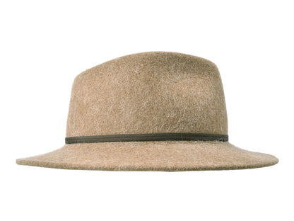 Alpaca & Wool Felt Blend Hat High Lands Tobacco