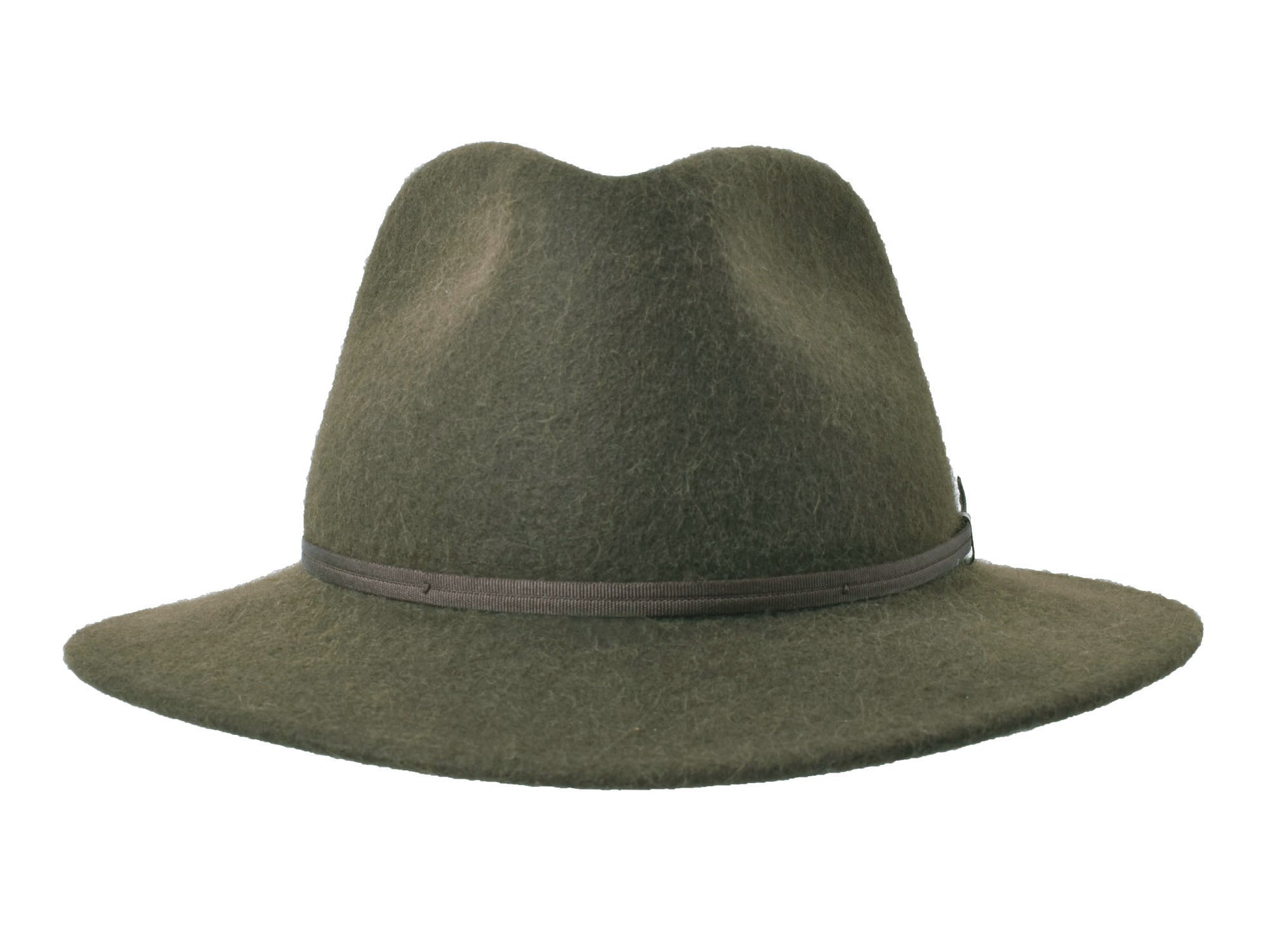 Alpaca & Wool Felt Blend Hat High Lands Moss