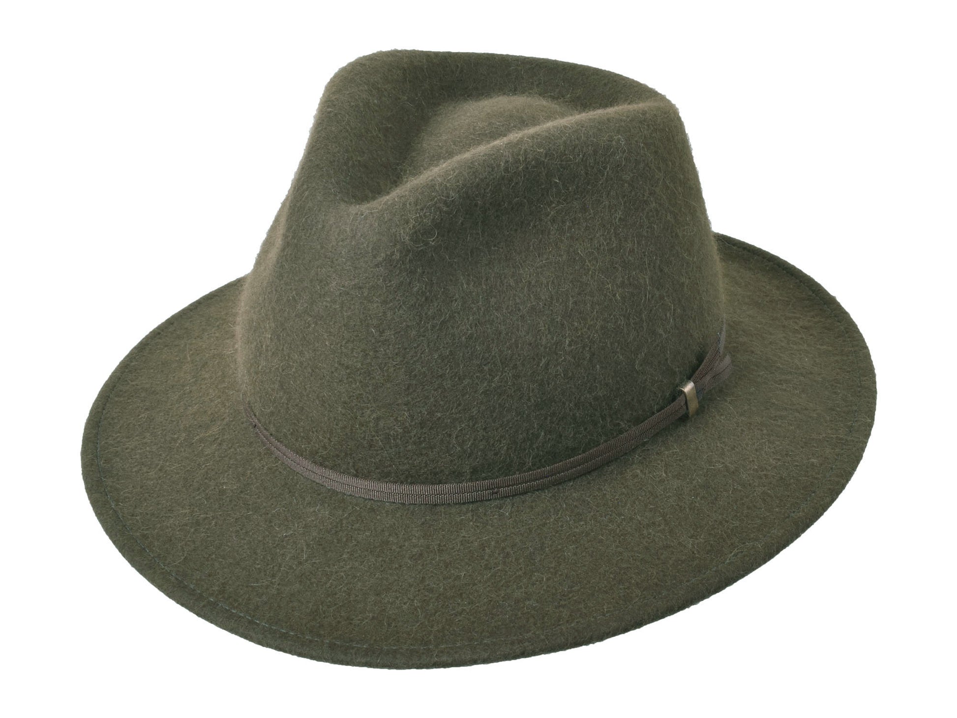Alpaca & Wool Felt Blend Hat High Lands Moss