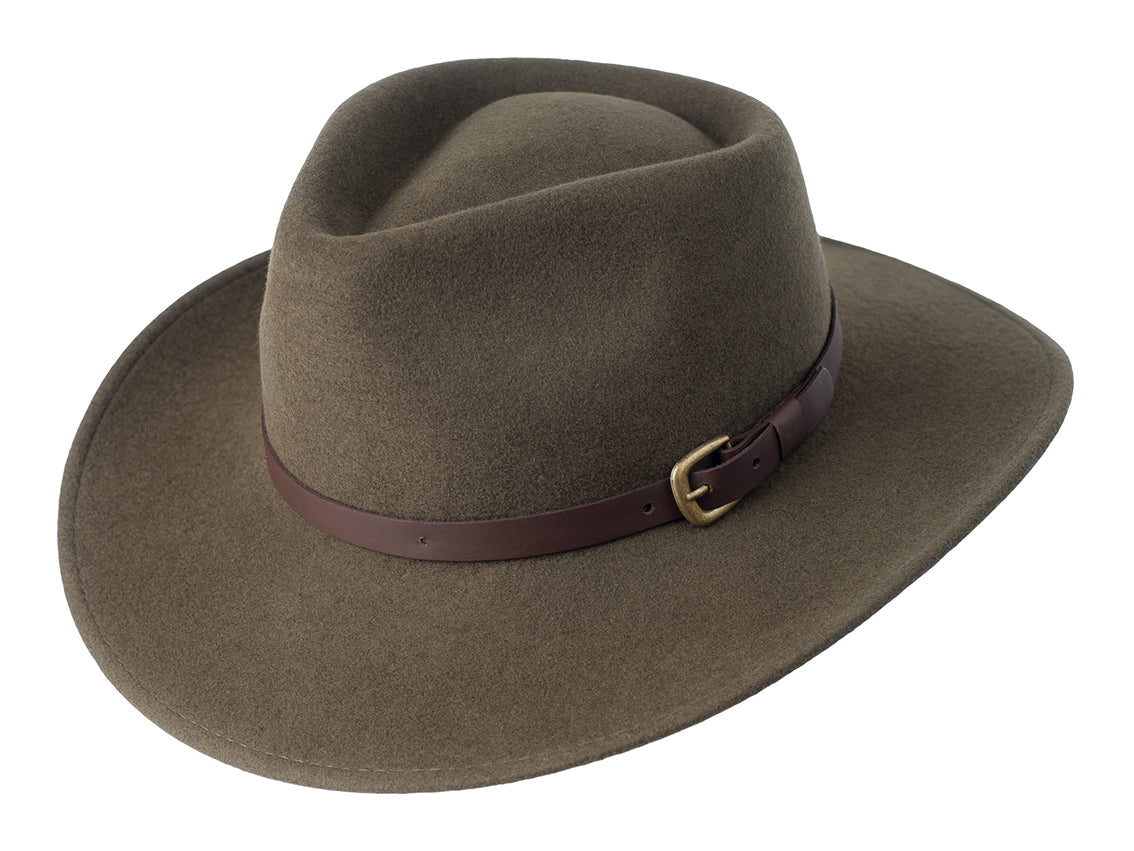 Outdoor Wool Felt Hat Melbourne crushable UV protection