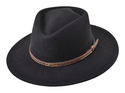 Outdoor wool felt hat Rider Balck