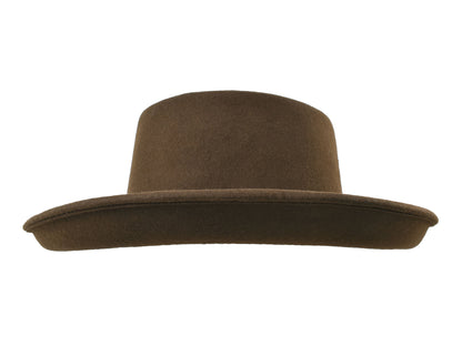 Outdoor Merino wool felt hat Rust