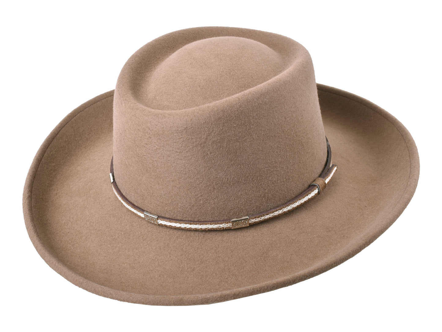 Outdoor Merino Wool Felt Hat Rust Khaki