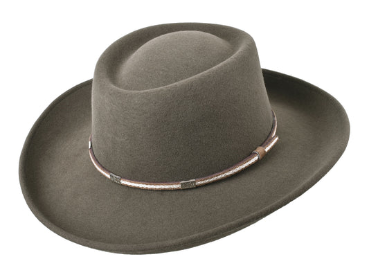 Outdoor Merino Wool Felt Hat Rust Moss