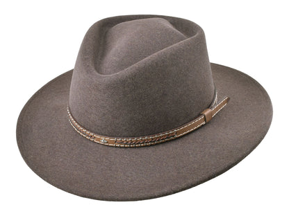 Outdoor wool felt hat Rider Melange