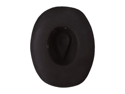 Wool Felt Hat Rustler Blac