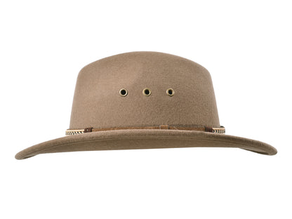 Outdoor Merino Wool felt hat Scout Khak