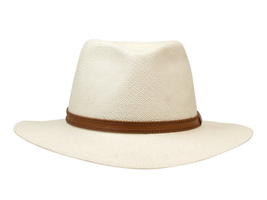Outdoor Panama Hat Vancouver Bigalli side profile toquilla straw