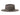 Westland outdoor Merino wool felt hat in tobacco melange, wide brim detail