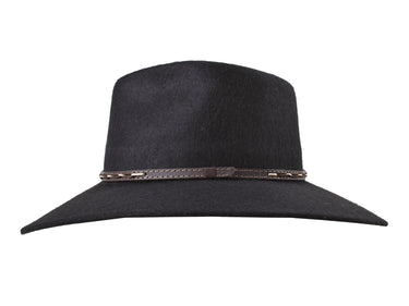 Outdoor Alpaca & Wool felt blend Hat black