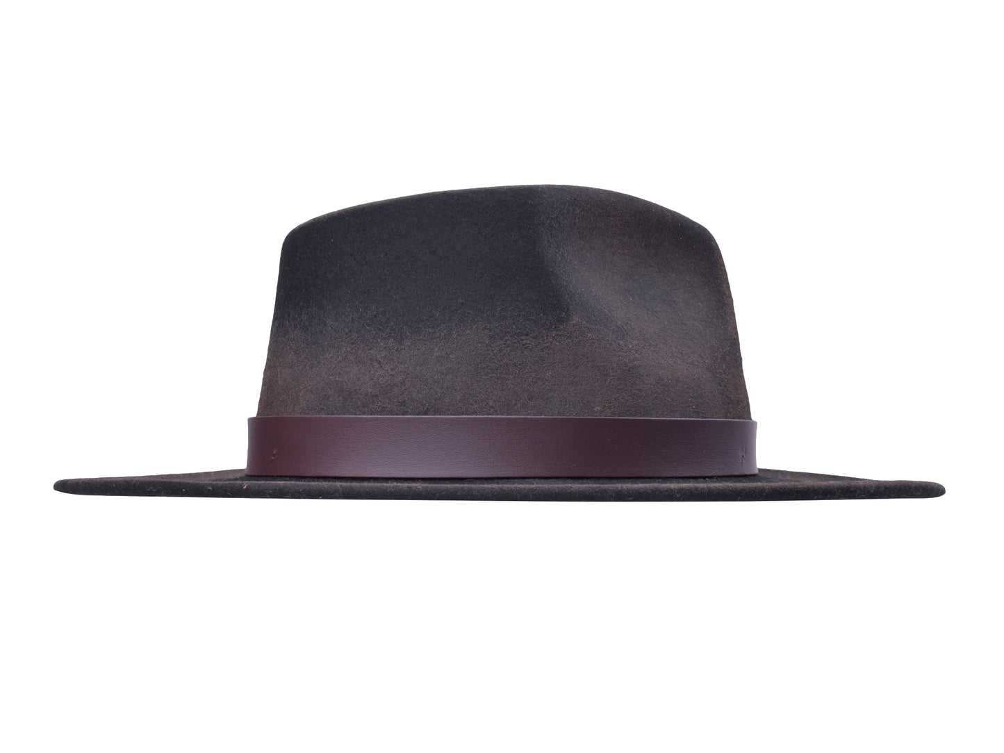 Stylish Wool Felt Hat Zingaro distressed modern design