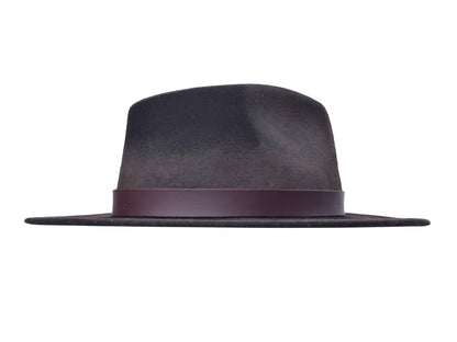 Stylish Wool Felt Hat Zingaro distressed modern design