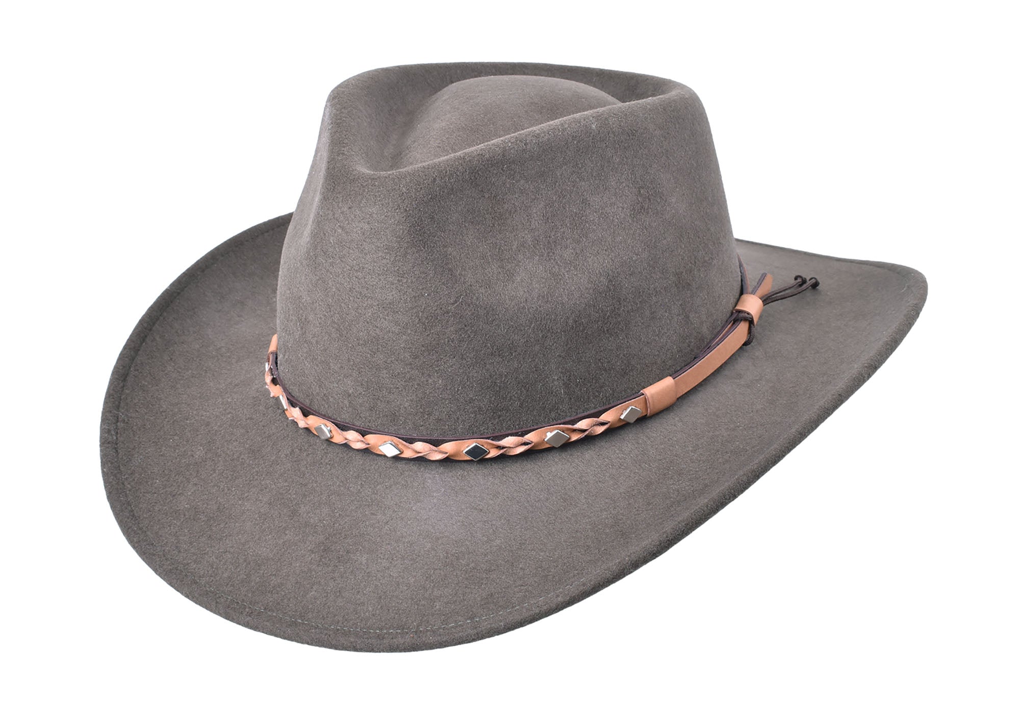 Outdoor Merino Wool Felt Hat Jaxen | Crushable Western Style