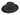 Finley men's wool felt fedora in black, front view