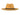 Finley men's wool felt fedora in mustard, back view
