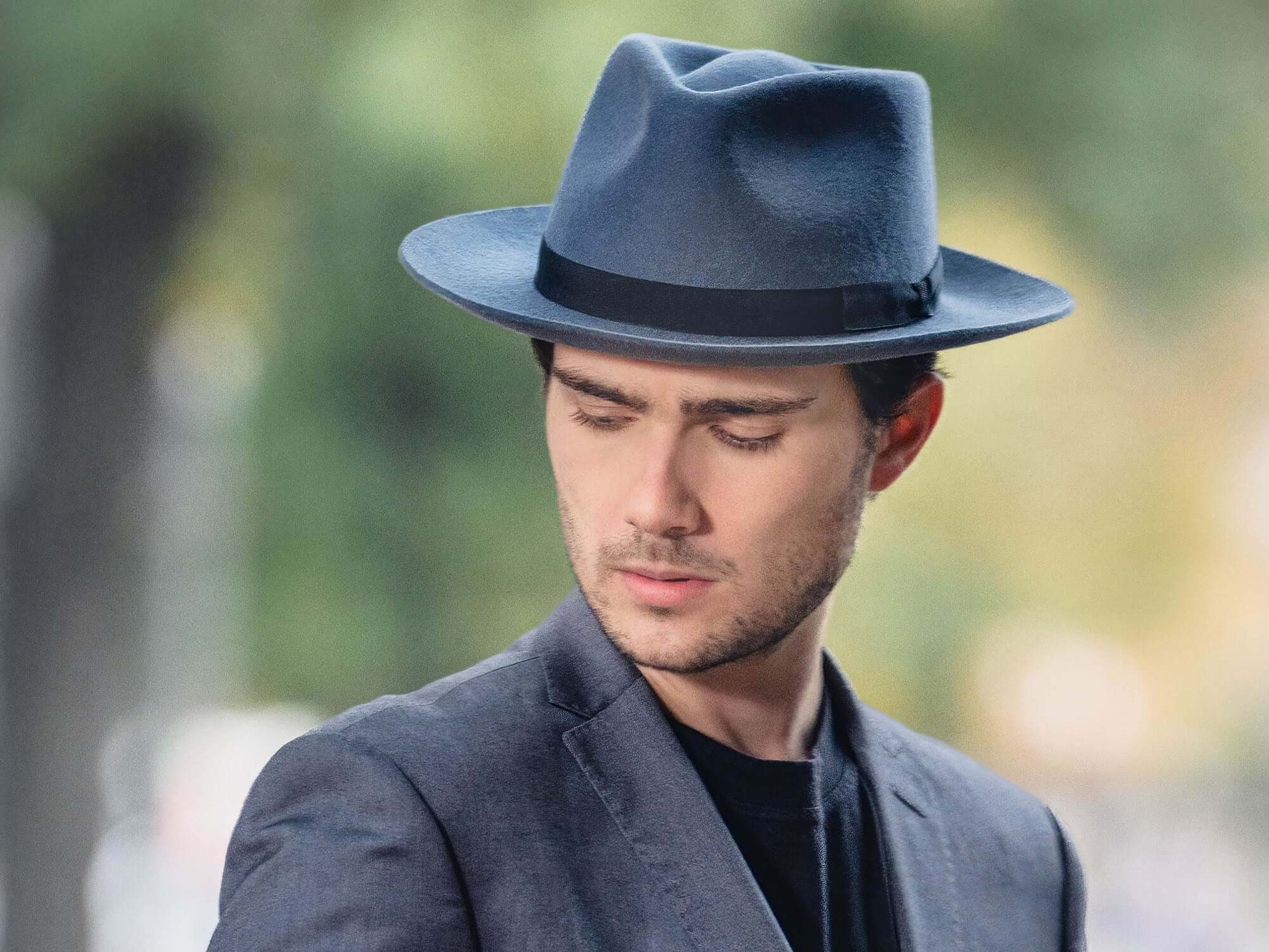 Classic Wool Felt Hat elegant men's style