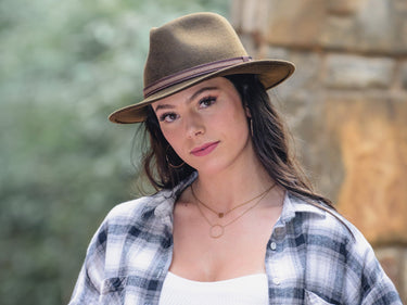 Outdoor Wool Felt Hat Escapade crushable UV protection
