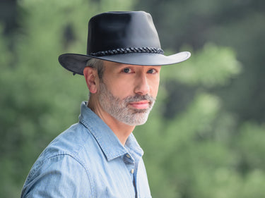 Outdoor Genuine Leather Hat Melbourne Bigalli adventure style ranch look
