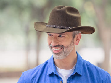 Wool Felt Hat Alamo Chocolate