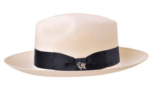 Panama Hat Classic Montecristi Bigalli front view fine weave design