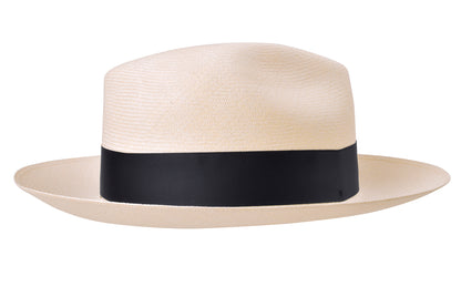 Panama Hat Classic Montecristi Bigalli side profile elegant shape