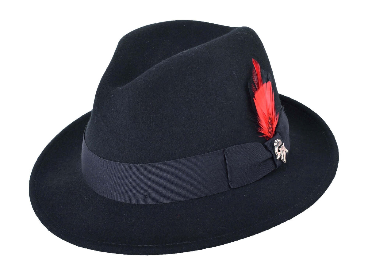 Wool Felt Fedora Deluxe Hat | Deluxe Classic & Elegant Style 