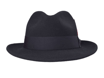 Wool Felt Fedora Hat premium wool felt design