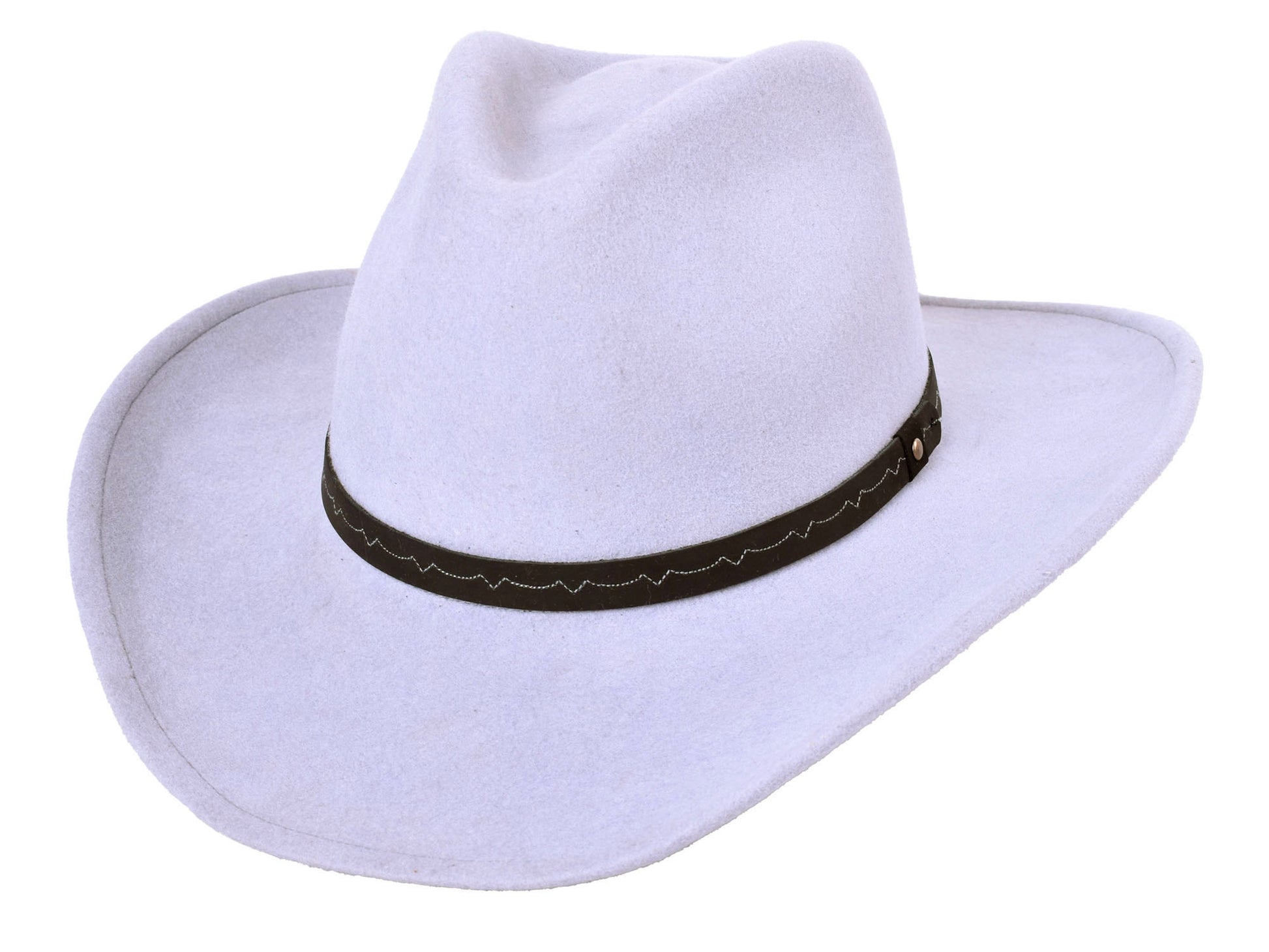 Wool Felt Hat Mustang Silverbelly