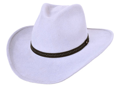 Wool Felt Hat Mustang Silverbelly