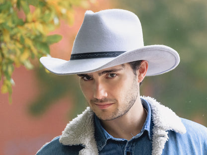 Wool Felt Hat Mustang Silverbelly